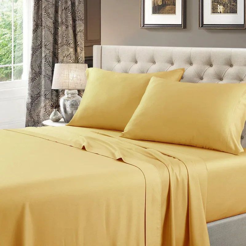 Attached Waterbed Sheets 100% Cotton 600 Thread Count