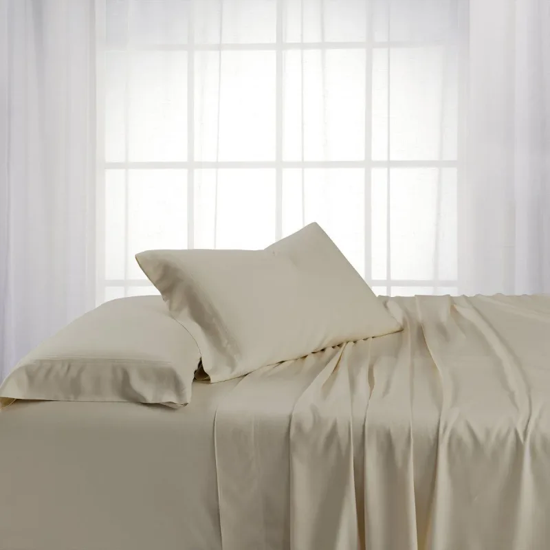 Silky Cotton, Bamboo-Cotton Blended Sheet Sets (Hybrid)