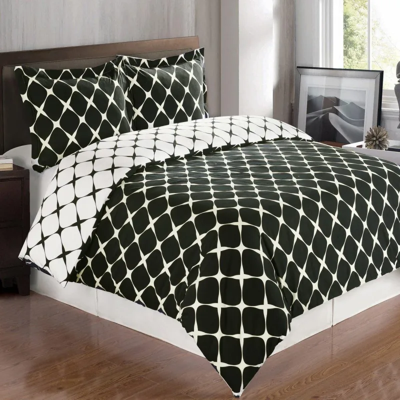 Bloomingdale Combed Cotton Duvet Cover Set