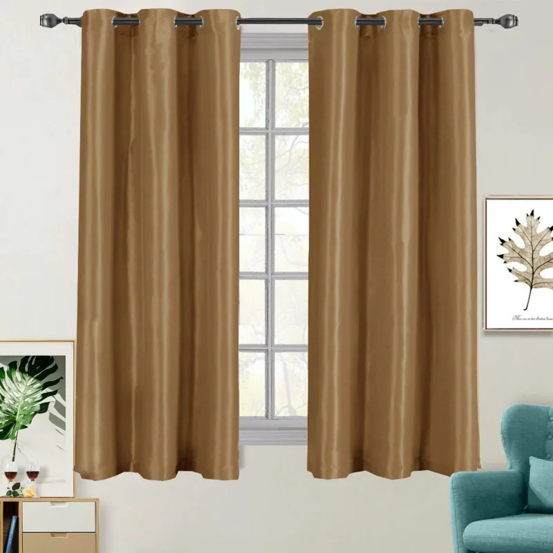 Soho Thermal Blackout Grommet Top Curtain Panels (Single)